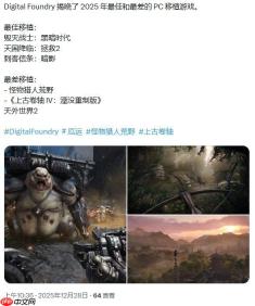 数毛社称《怪物猎人：荒野》是今年优化最差PC游戏