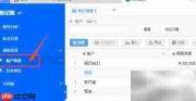 WPS财务记账账户导出方法