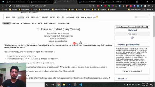 Codeforces E1问题详解：轻松掌握字符串操作与算法