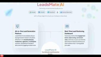 LeadsMate AI：终极AI驱动的潜在客户生成工具，告别手动搜寻！