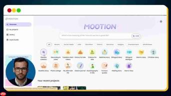Mootion AI视频生成器:一键创作动画故事!