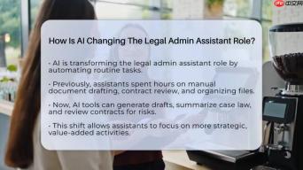 AI如何变革法律行政助理角色？未来发展趋势分析