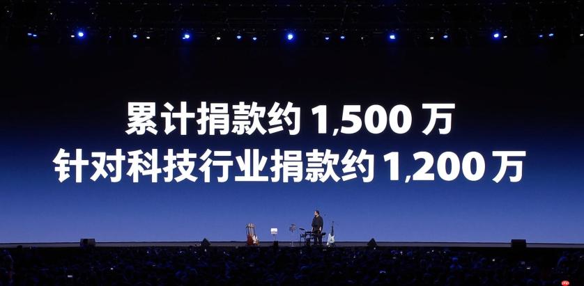 罗永浩向开源组织捐款累计约 1200 万