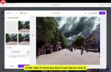 Canva AI背景生成器：轻松制作惊艳照片背景