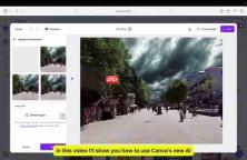 Canva AI背景生成器:轻松制作惊艳照片背景