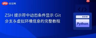 ZSH 提示符中动态条件显示 Git 分支与虚拟环境信息的完整教程