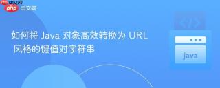 如何将 Java 对象高效转换为 URL 风格的键值对字符串