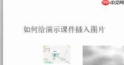 PPT插入图片设置方法