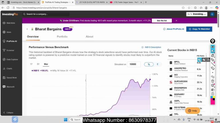 Investing.com ProPicks AI：每月精选股票，智能化投资新体验