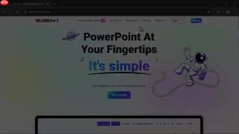 WorkPPT：AI驱动的PPT制作工具，高效制作专业演示文稿