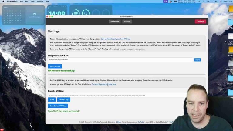 ScrapeStack GUI：AI 驱动的网站分析工具，优化 SEO 和内容