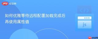 如何优雅等待远程配置加载完成后再使用属性值