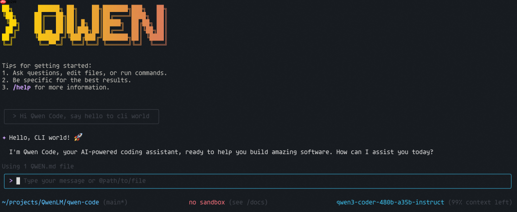 Qwen Code v0.6.0 发布，新增实验性 Skills 功能