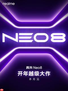 首发三星1.5K高刷屏！真我Neo8宣布1月发布 徐起：性能、设计、体验全面越级