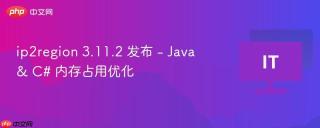 ip2region 3.11.2 发布 - Java & C# 内存占用优化