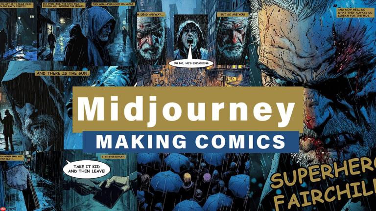 AI漫画创作：Midjourney构建漫画世界的无限可能