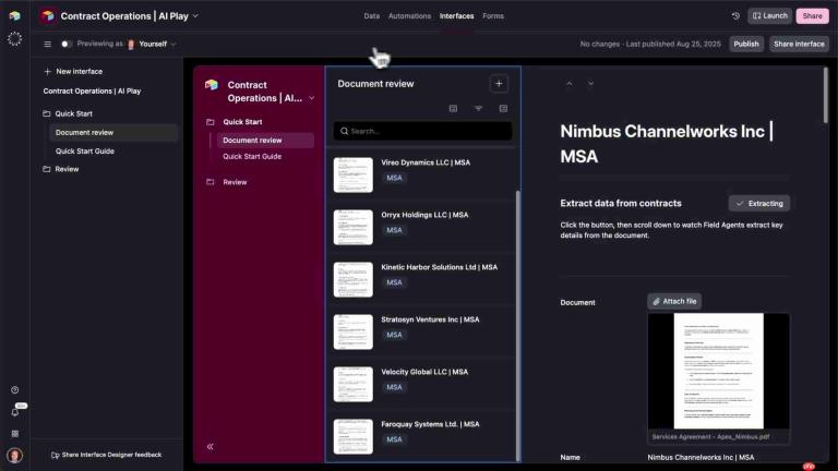 Airtable AI 合同管理全攻略:告别静态合同,拥抱智能运营