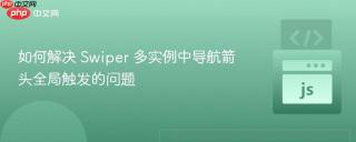如何解决 Swiper 多实例中导航箭头全局触发的问题