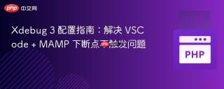Xdebug 3 配置指南：解决 VSCode + MAMP 下断点不触发问题