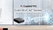 微星发布Cubi NUC AI+3MG迷你机:顶配Ultra 9 386H
