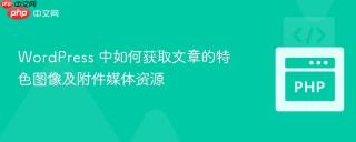 WordPress 中如何获取文章的特色图像及附件媒体资源