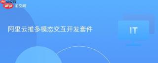 阿里云推多模态交互开发套件