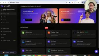 Creatify AI：终极AI视频生成器，释放超逼真AI化身的力量