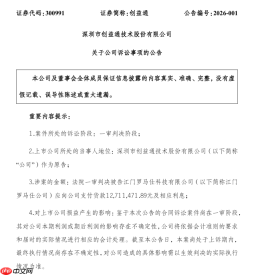 罗马仕遭供应商创益通起诉追讨货款，一审被判支付 1271 万元