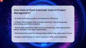 AI SaaS如何革新项目管理:自动化任务提升效率