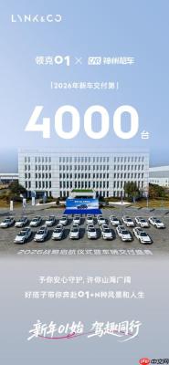 合作升级！领克01新年首批1000台新车交付神州租车