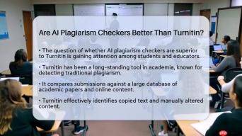 AI抄袭检测器对比Turnitin：哪个才是最佳选择？