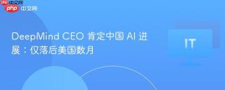DeepMind CEO 肯定中国 AI 进展：仅落后美国数月