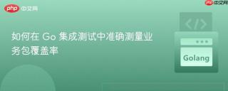 如何在 Go 集成测试中准确测量业务包覆盖率