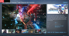 《英雄传说：界之轨迹》美版Steam发售登顶畅销榜：国区售价212元 获94%好评