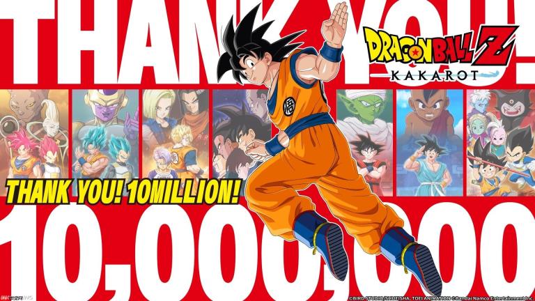 《七龙珠Z 卡卡洛特》全球累积销量突破1,000万套