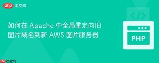 如何在 Apache 中全局重定向旧图片域名到新 AWS 图片服务器