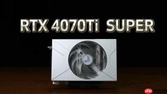 单风扇压制285W显卡！西风RTX 4070 Ti Super樱吹雪X开发完成