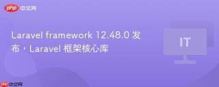 Laravel framework 12.48.0 发布，Laravel 框架核心库