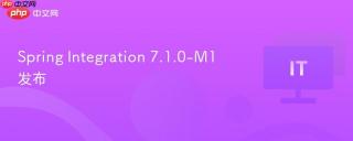 Spring Integration 7.1.0-M1 发布