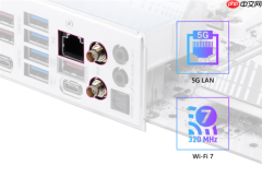微星MPG B850M EDGE TI MAX WIFI主板上市：银白配色 支持Wi-Fi 7