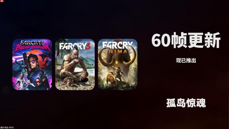 《孤岛惊魂 3》等三作主机版60帧更新现已推出