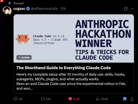 Anthropic 黑客马拉松比赛获胜者的 Claude Code 配置合集