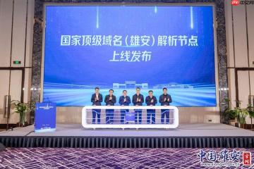 国家顶级域名（雄安）解析节点正式上线