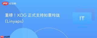 重磅！XDG 正式支持如意玲珑 (Linyaps)