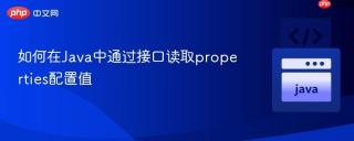 如何在Java中通过接口读取properties配置值