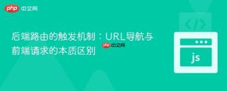 后端路由的触发机制：URL导航与前端请求的本质区别