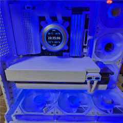 颜值惊艳！汽车功放改成RTX 3080散热器：GPU温度骤降10°C