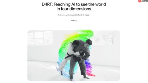 D4RT— 谷歌推出的动态4D重建与追踪模型