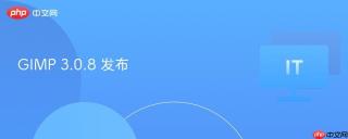 GIMP 3.0.8 发布