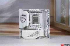 高颜值银白刀锋!微星MPG B850M EDGE TI MAX WIFI图赏